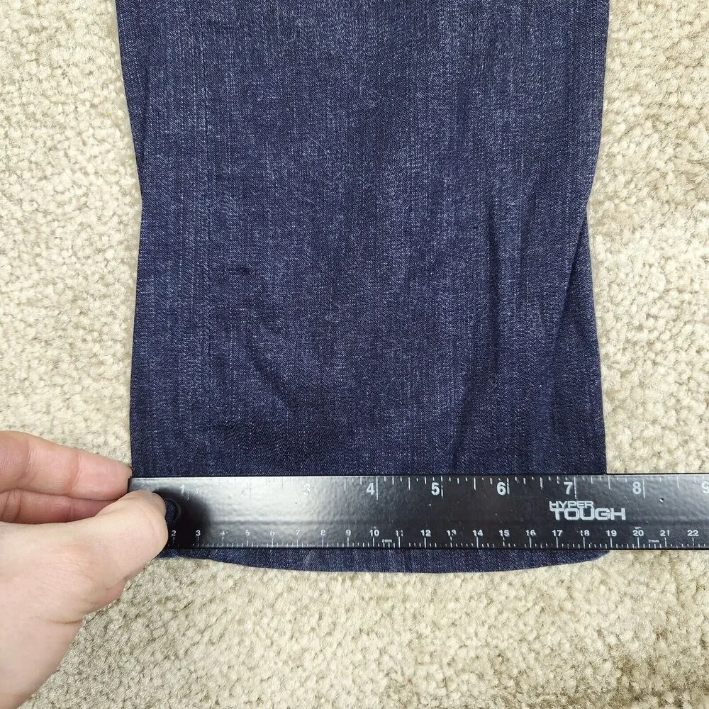 Citizens Of Humanity Dark Blue Straight Leg Jeans - Picture 14 of 15